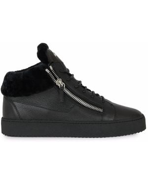 Giuseppe Zanotti Kriss ハイカット スニーカー - ブラック