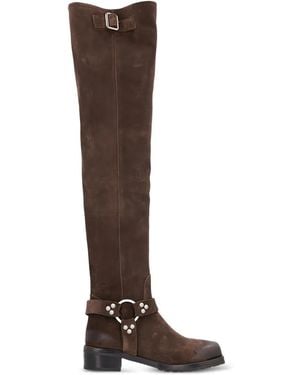 Sonora Boots Stivali Paloma Con Fibbia - Marrone