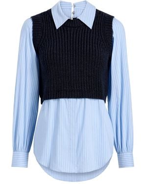 Cinq À Sept Mara Pullover - Blau