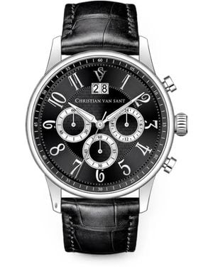 Christian Van Sant Montre Heritage Mm - Black
