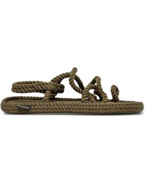 Bohonomad Ibiza Rope Slingback Sandals - Green