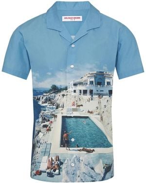 Orlebar Brown Hibbert Shirt - Blue