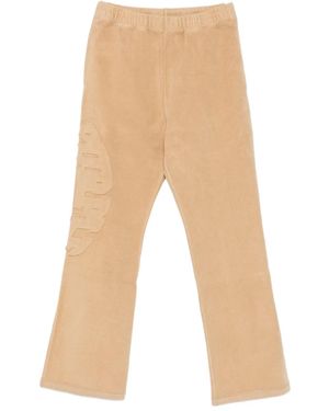 Purple Brand Elasticated-Waistband Track Trousers - Natural