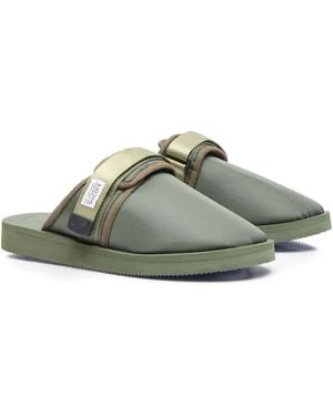 Suicoke Zavo-Cab Pantoletten - Grün