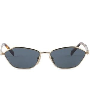 Prada Sunglasses With Prada Logo - Blue