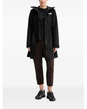 The North Face Dryvent Mono Bedretto Hooded Drawstring-Waist Parka - Black