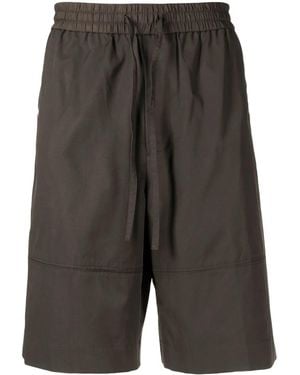 3.1 Phillip Lim Short À Lien De Resserrage - Gris