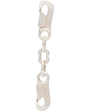 Parts Of 4 Double Clip Chain - White