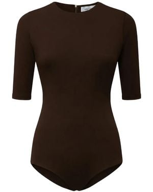 HIBOURAMA Second Skin Bodysuit - Black