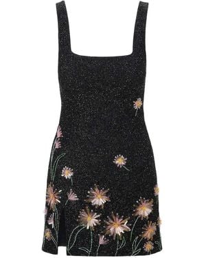 STAUD Le Sable Mini Dress - Black