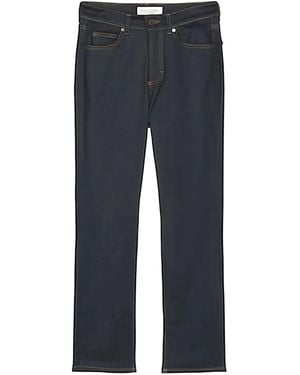 Marc O' Polo Contrast-Stitching Jeans - Blue