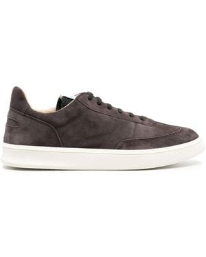Spalwart Logo-Patch Low-Top Sneakers - Brown