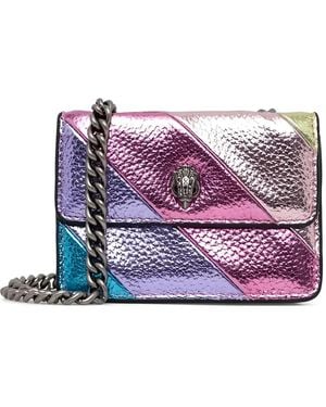 Kurt Geiger Eagle-Head Cross Body Bag - Purple