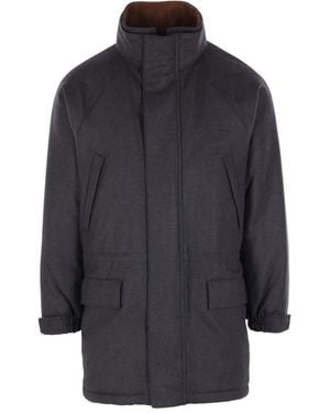 AURALEE Long-Sleeves Coat - Blue