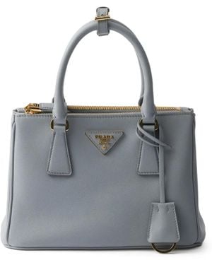 Prada Small Galleria Tote Bag - Grey