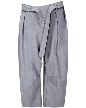 OTTOLINGER Shorts Mit Riemen - Grau