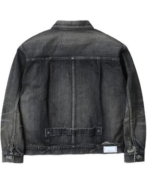 Neighborhood Washed Denim Type-4 Jacket in Blue for Men | Lyst