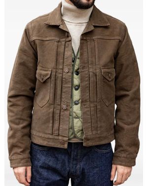 Fortela Veste Ncyclet Moleskin En Coton - Brown