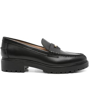 Ralph Lauren Marli Loafer mit Logo-Schild - Schwarz