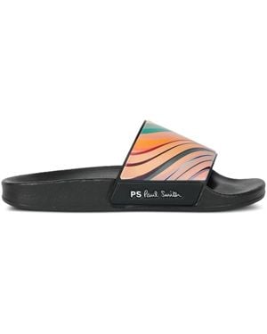 Paul Smith Sandalias Swirls Nyro - Blanco