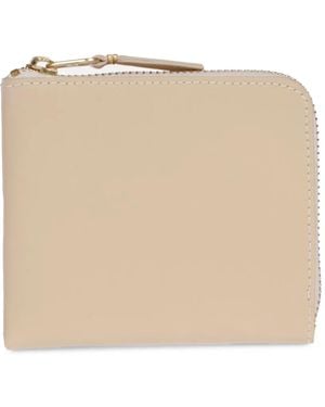 Comme des Garçons Leather Wallet - Natural
