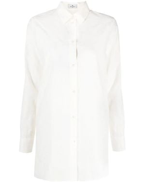 Etro Long-Sleeve Shirt - White