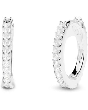 Apm Monaco Promesse Hoop Earrings - Metallic