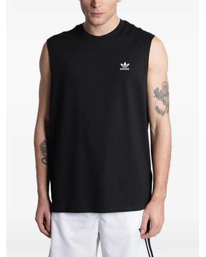 adidas Originals Trefoil Essentials Vest - Black