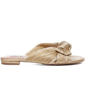 Bibi Lou Knotted-Detail Sandals - Natural