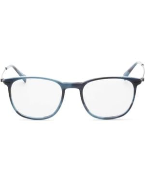 Tumi Brille Mit Eckigem Gestell - Blau
