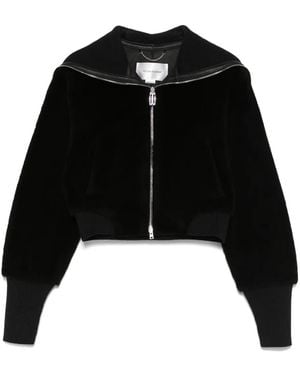 Victoria Beckham Jersey Jacket - Black