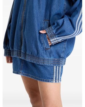 adidas Firebird Adilenium Denim Jacket - Blue