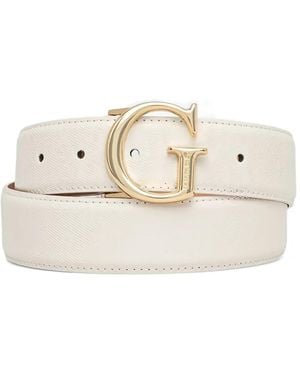 Guess Aldina Buckle Belt - Natural