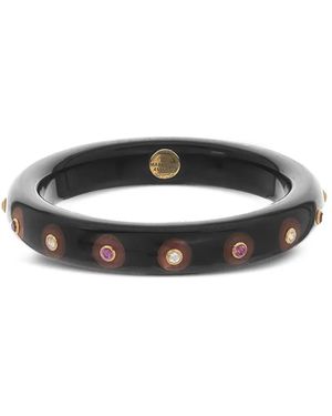 Mark Davis 18K Bakelite Bracelet - White