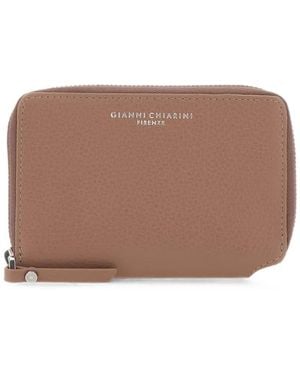 Gianni Chiarini Dollaro Leather Wallet - Brown