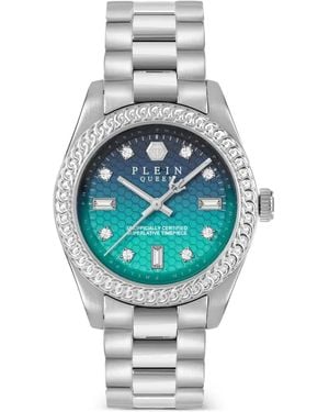 Philipp Plein Montre Queen 36 Mm - White