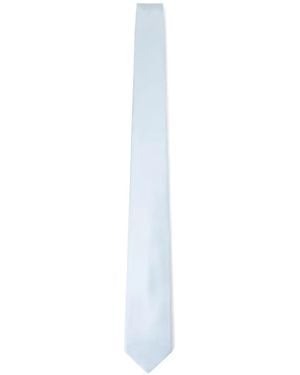 Brioni Silk Tie - White