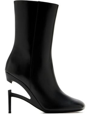 B1ARCHIVE Zip-Up Ankle Boots - Black