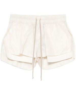 Rick Owens Drawstring Shorts - White