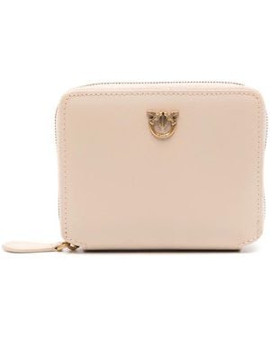 Pinko Square Zip-Around Purse - Natural