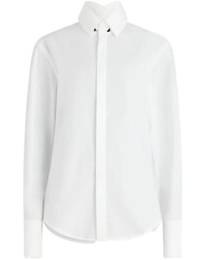 Jean Paul Gaultier Folded Cuff Shirt - White