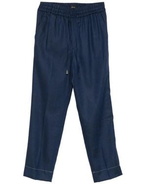Brioni Drawstring Trousers - Blue