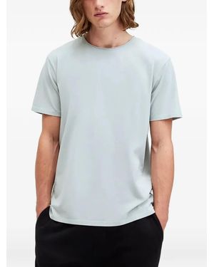 AllSaints Bodega Raw-Edge T-Shirt - Grey