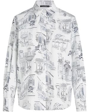 KARL LAGERFELD X Jorge Parra Shirt - Grey