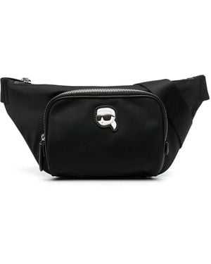 KARL LAGERFELD Ikon Belt Bag - Black