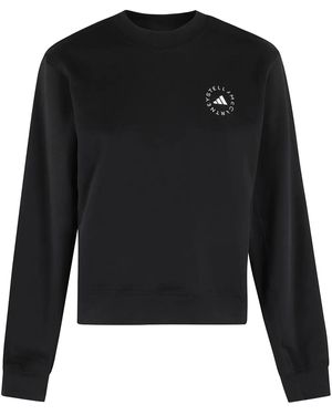 adidas By Stella McCartney ロゴ スウェットシャツ - ブラック