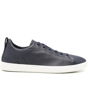 Church's Lace-Up Leather Sneakers - Blue