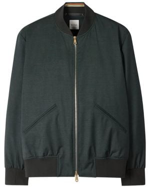 Paul Smith Storm System Bomber Jacket - Green