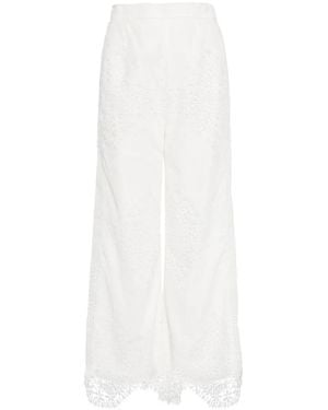 Evarae Vida Hose Mit Weitem Bein - Weiß