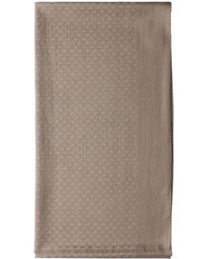 Prada Bufanda de seda - Marrón